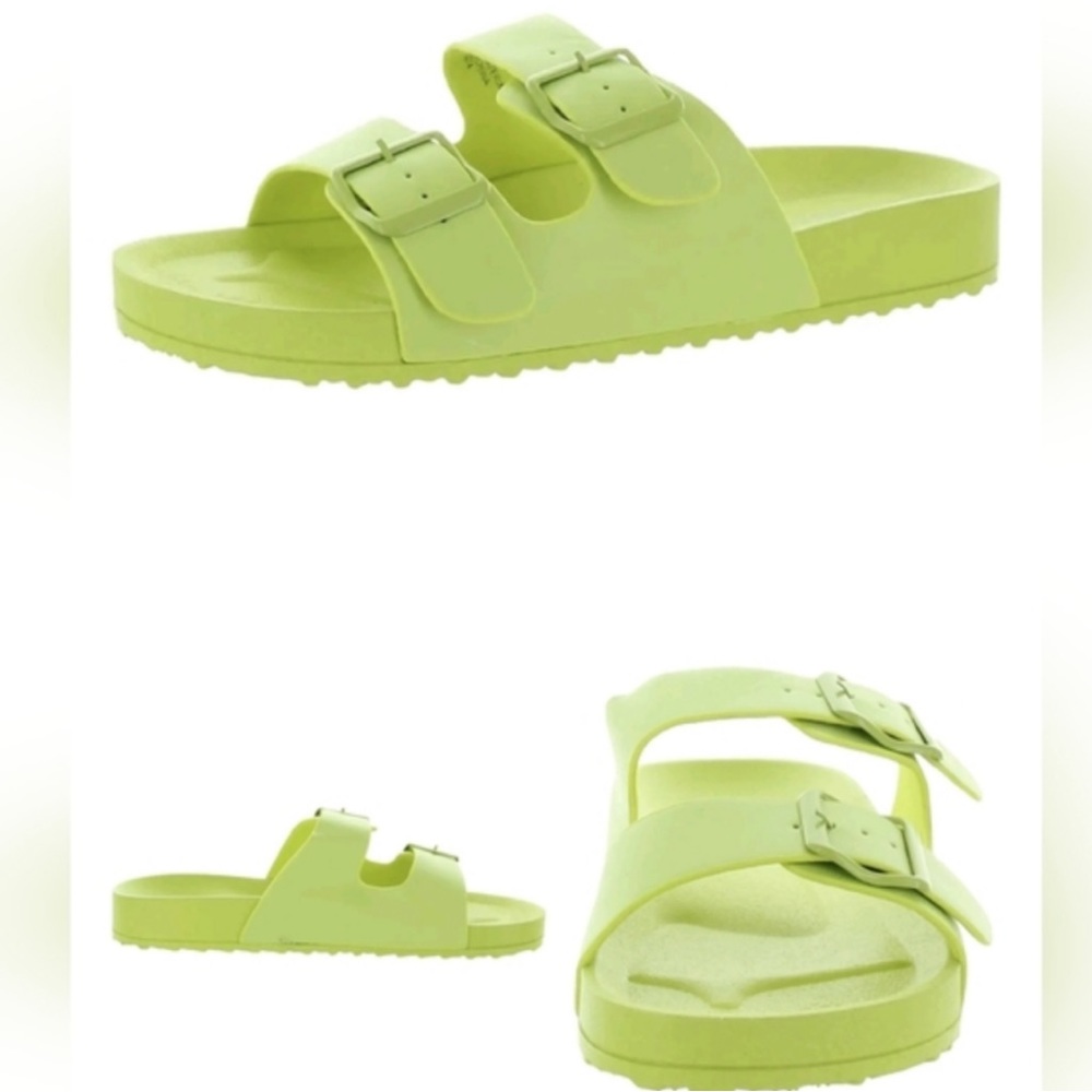 Madden Girl Neon Slides